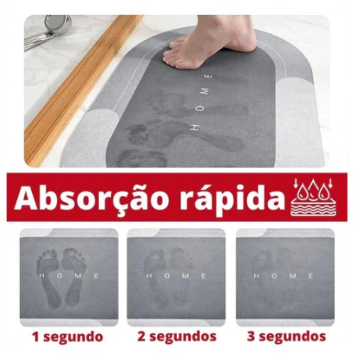 Tapete InovaMax® 2024 de Super Absorção para Banheiro e/ou Casa | 50% OFF + Frete Grátis!
